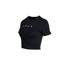 Load image into Gallery viewer, Maund Relax Fit Crop T-shirt Black
