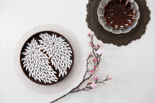 Load image into Gallery viewer, [KCDF] LARA AT HOME Nature Mother-of-pearl Tray (Leaf Series Black)
