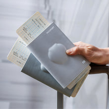 Load image into Gallery viewer, [KORDE] SASO Ceramic Design Leather Passport Case
