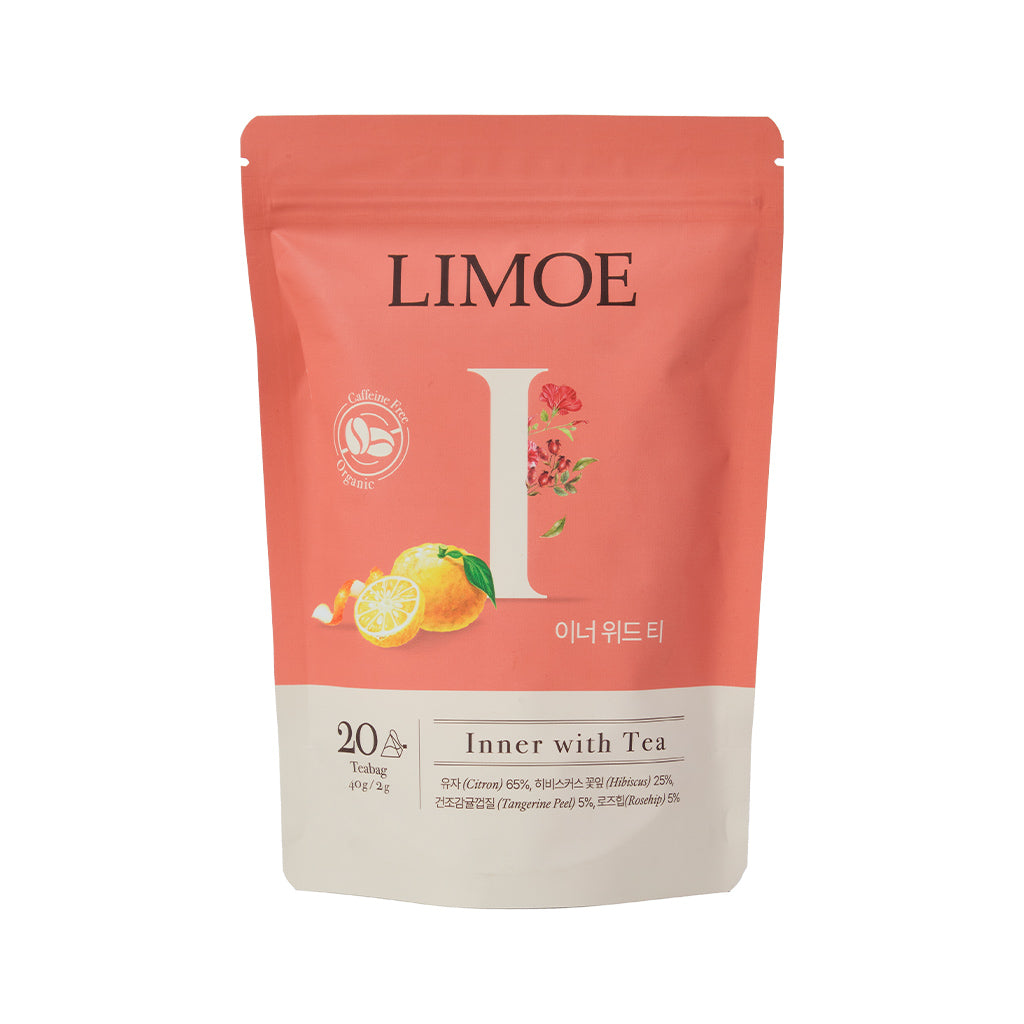 LIMOE] Inner With Tea Yuja Hibiscus Tangerine Pepper Rosehip