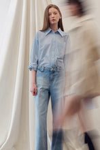 Load image into Gallery viewer, [RE RHEE] Embroidered Stripe Pocket Shirt
