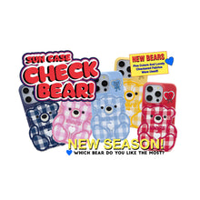 Load image into Gallery viewer, SECOND UNIQUE NAME CASE PATCH CHECK BEAR RED
