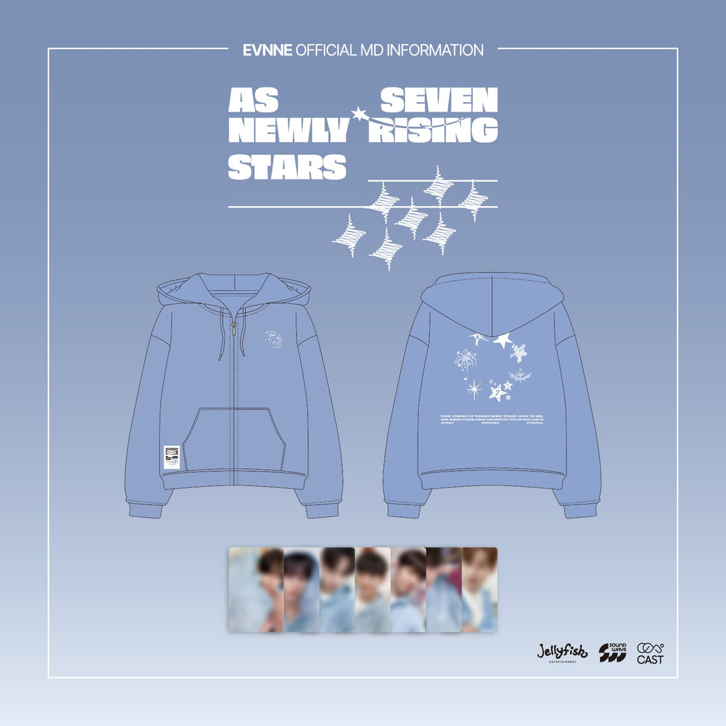 [2024 CAST] (SOUNDWAVE) As Seven Newly Rising Stars Hood Zip-Up