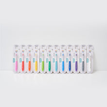 이미지를 갤러리 뷰어에 로드 , [GGD] The Twelve Toddler Toothbrush 12pcs (VIVID)
