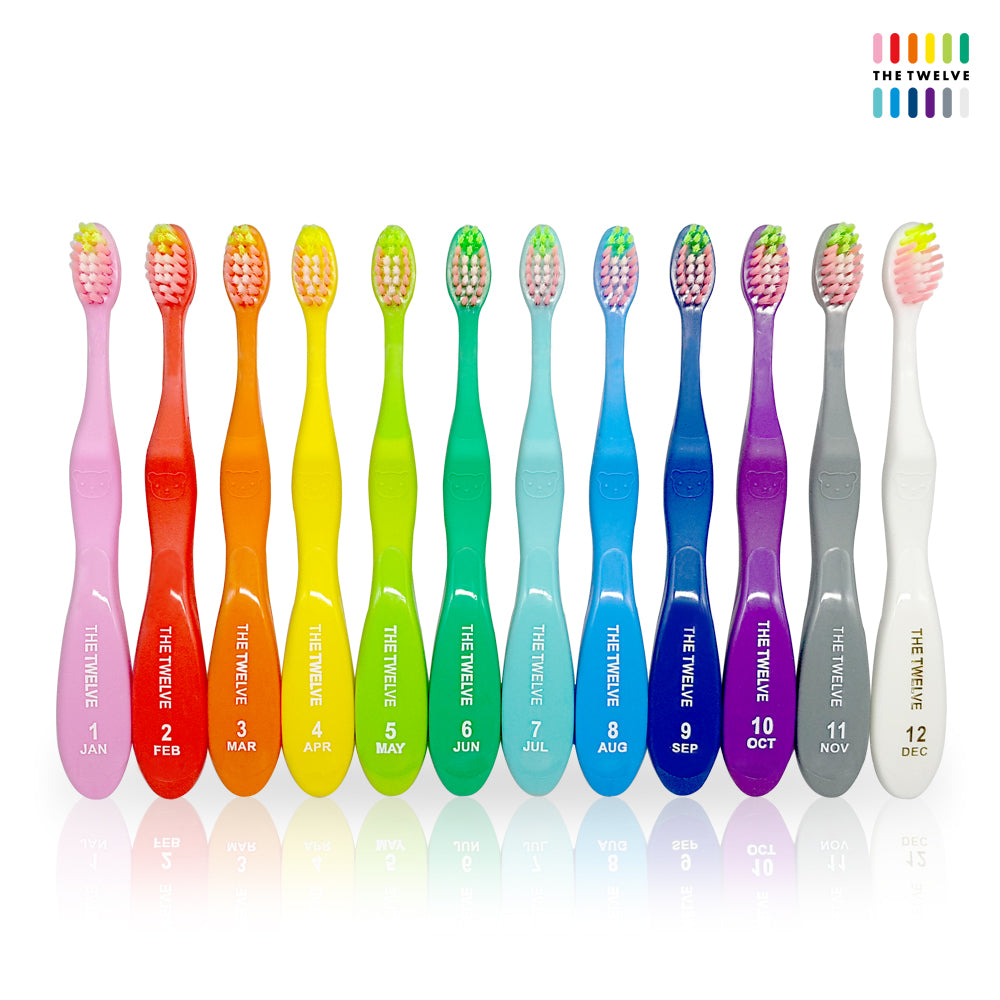 [GGD] The Twelve Kids Toothbrush 12pcs (VIVID)