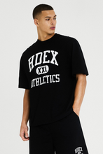 Load image into Gallery viewer, Varsity Short Sleeve Black
