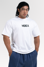 Load image into Gallery viewer, Main Logo Over Fit Sleeve T-Shirt White

