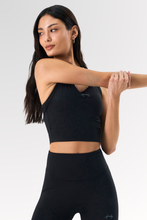 Load image into Gallery viewer, Women's Daily Symbol Bra Top Black
