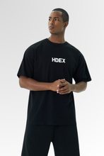 Load image into Gallery viewer, Main Logo Over Fit Sleeve T-Shirt Black
