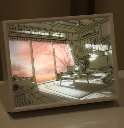 [WOODMENT] LIINT Sunshine LED Moodlamp