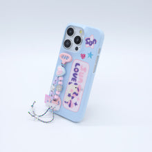 Load image into Gallery viewer, SECOND UNIQUE NAME Unicon Beads Phone Case Blue
