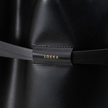 Load image into Gallery viewer, LOEKA Lia Bucket Bag Black
