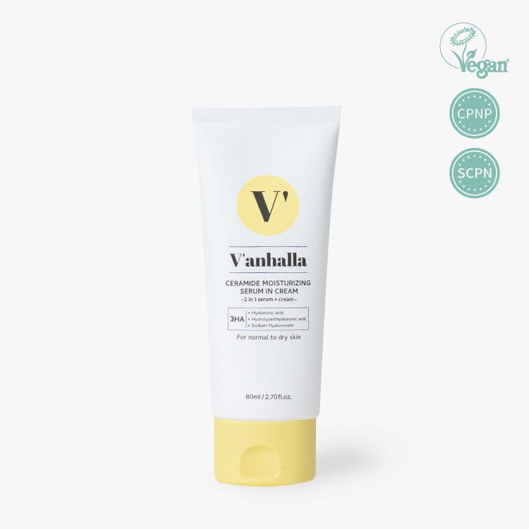 [SINSUNG ITN] V’anhalla Ceramide Moisturizing Serum In Cream (80ml)