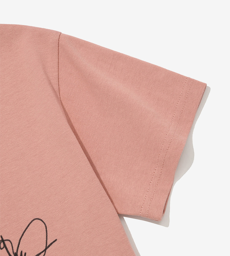 【Fallett】Floating Ribbon Crop Short Sleeve T FALLETT Night Nero Crop Short Sleeve Pink – NOTAG GLOBAL