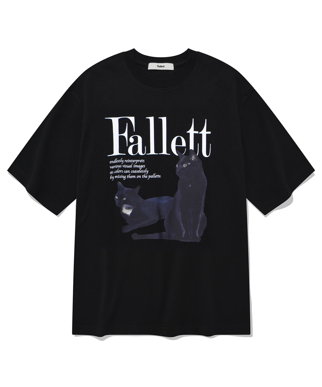 FALLETT Deux Nero Short Sleeve Black