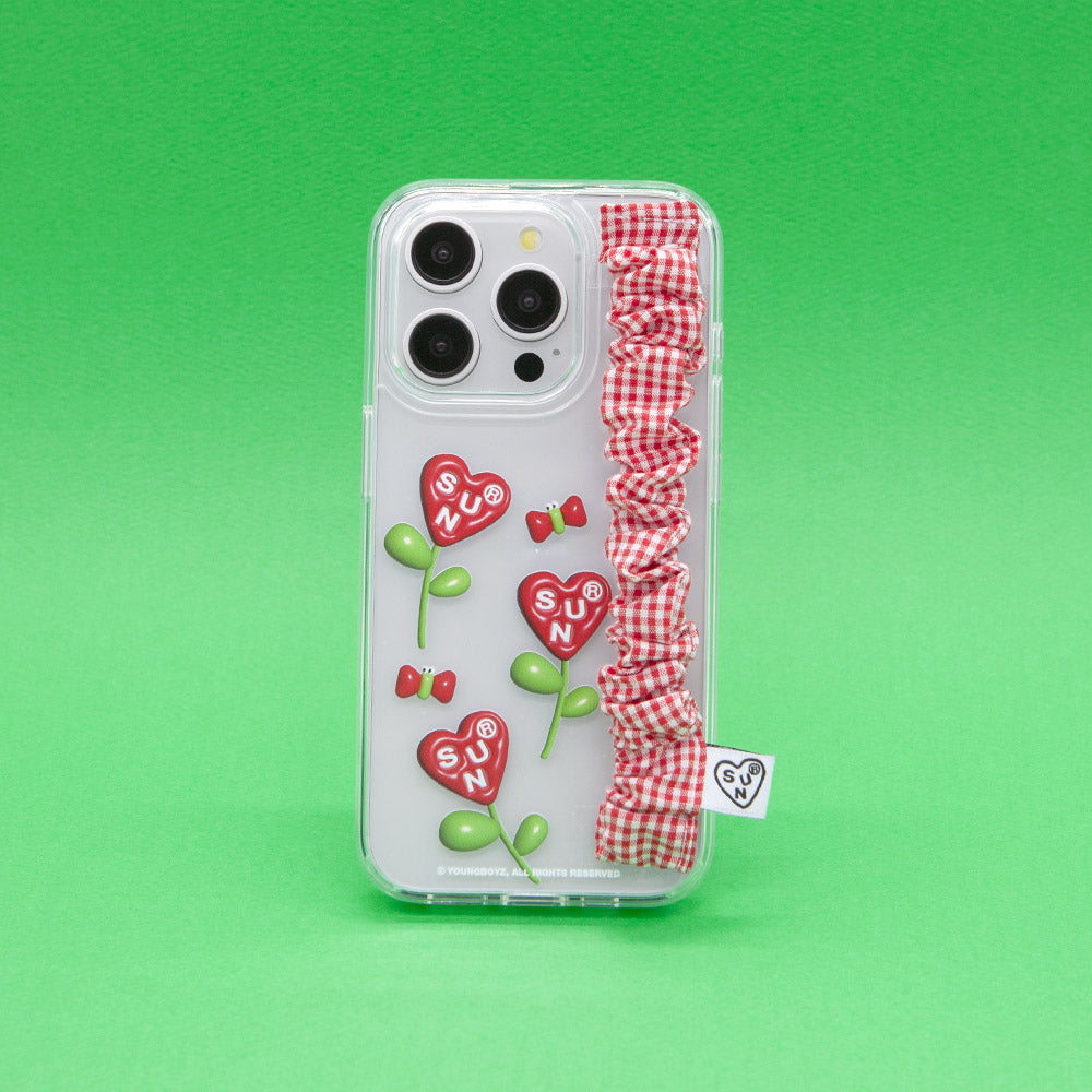 black and white phone case Diamond Harlequin Phone Case (Black White)