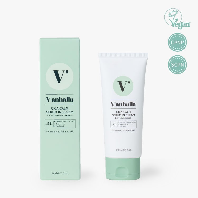 [SINSUNG ITN] V’anhalla Cica Calm Serum In Cream (80ml)