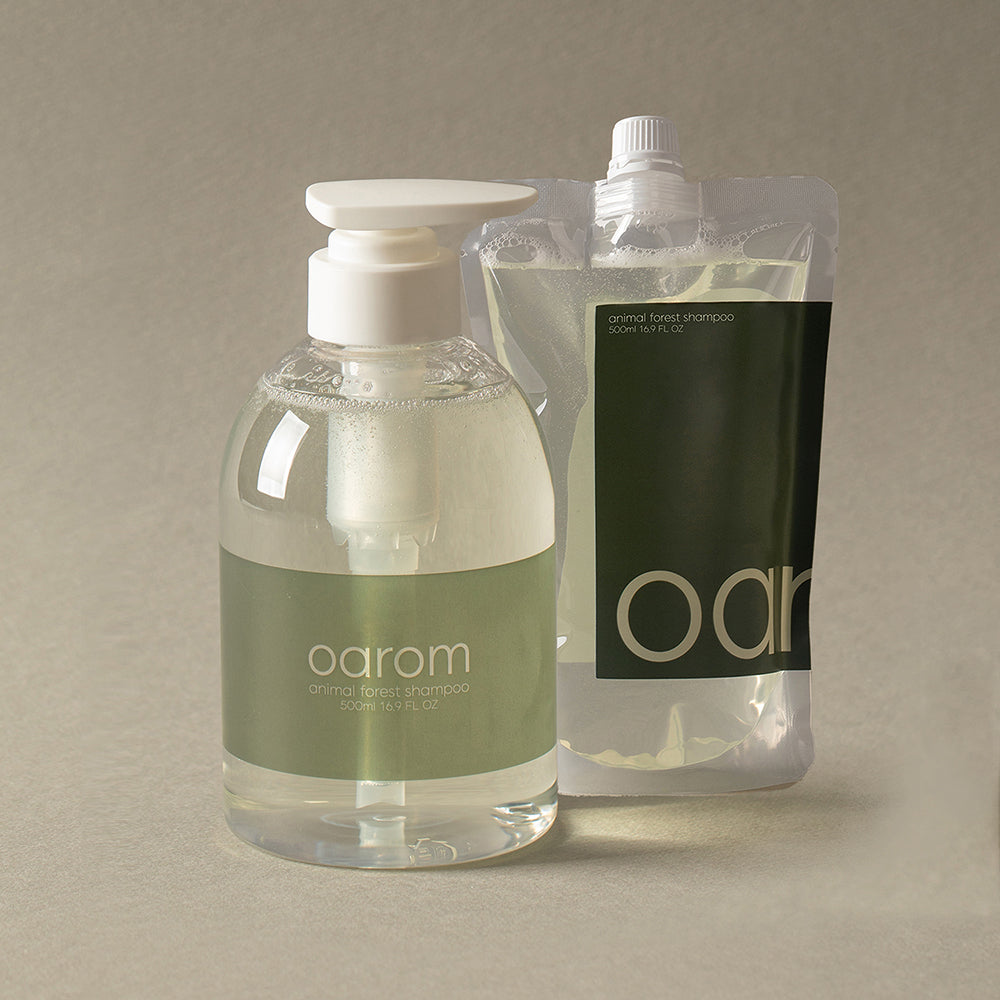 [INR] OAROM Animal Forest Shampoo Refill Pack Set