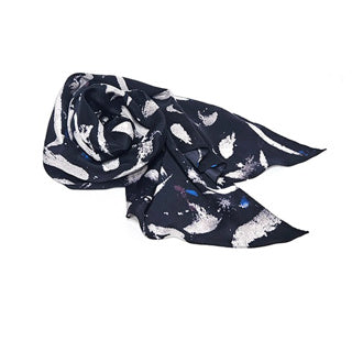 [DK SHOP] Korean Water Painting Silk Scarf