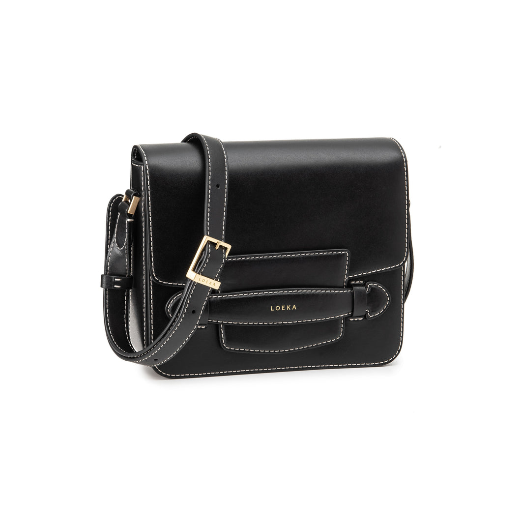 LOEKA Fave Flap Bag Black