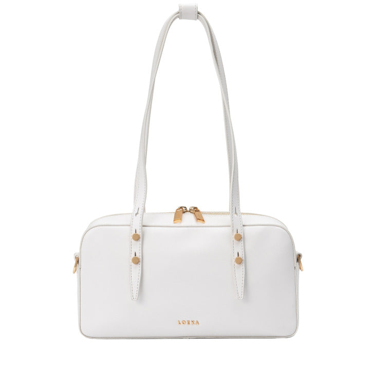 LOEKA Cube Tote Bag White