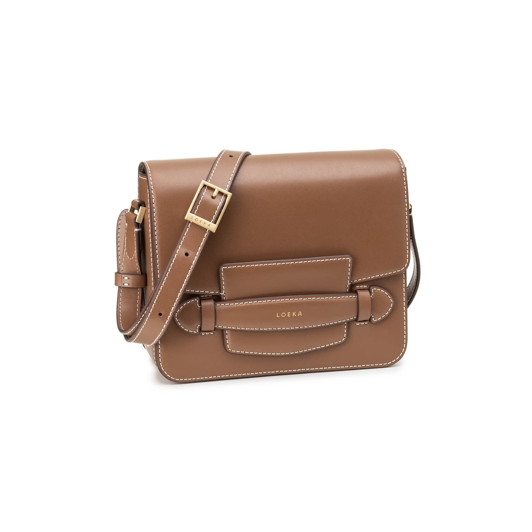 LOEKA Fave Flap Bag Brown