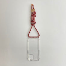 이미지를 갤러리 뷰어에 로드 , ARNO iPhone Case with Rope Strap It&#39;s red
