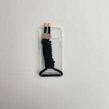 이미지를 갤러리 뷰어에 로드 , ARNO iPhone Case with Rope Strap Chic Black
