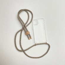 이미지를 갤러리 뷰어에 로드 , ARNO iPhone Case with Rope Strap Oatmeal Cream
