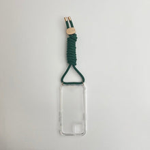 Load image into Gallery viewer, ARNO iPhone Case with Rope Strap Royal Green
