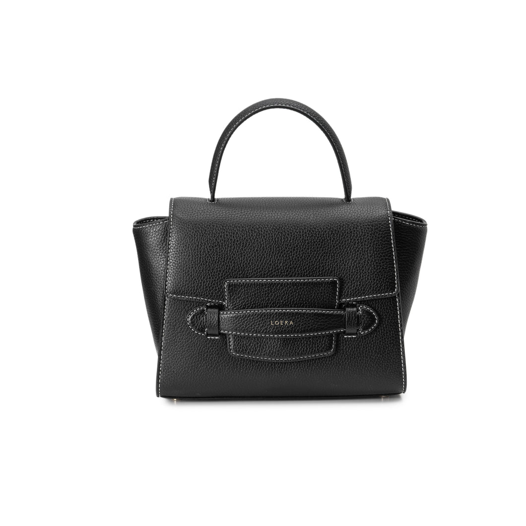 LOEKA Fave Satchel Bag Black