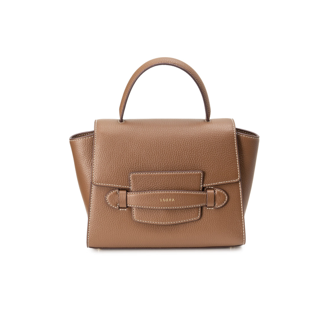 LOEKA Fave Satchel Bag Brown