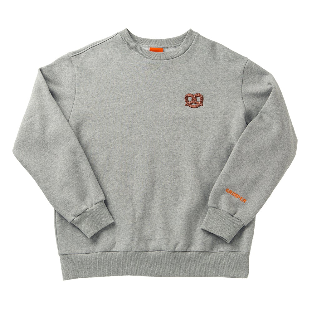 GRIMPER Pretzel🥨Sweater Grey