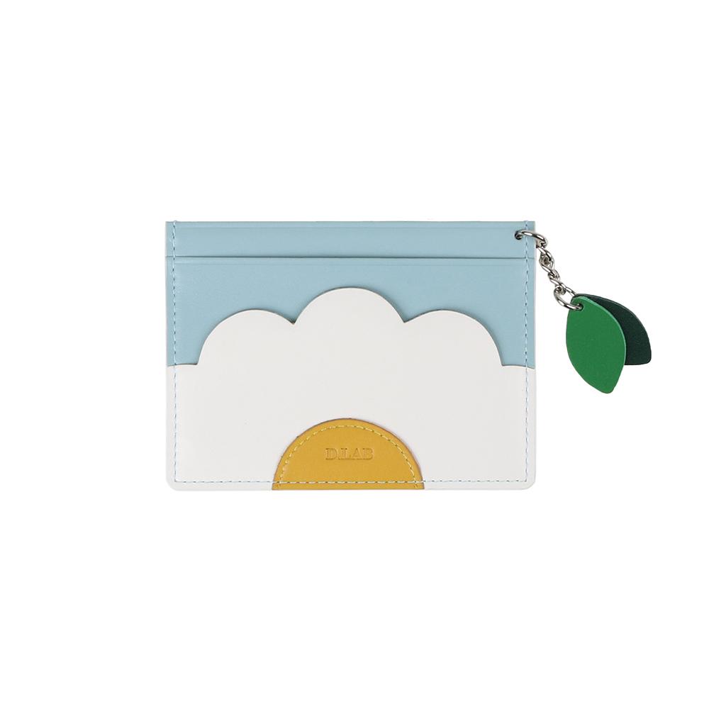 D.LAB Daisy card wallet Blue