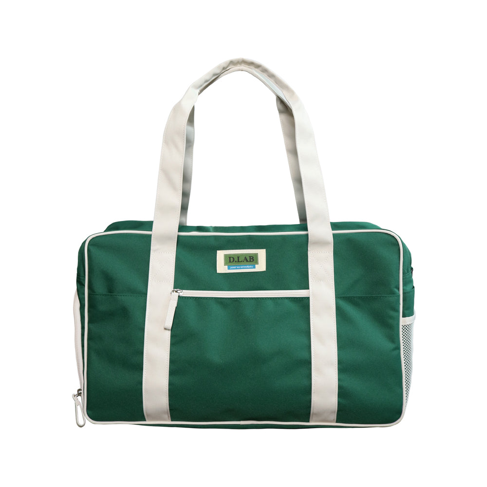 D.LAB Boston Multi Cross Duffle Bag Green