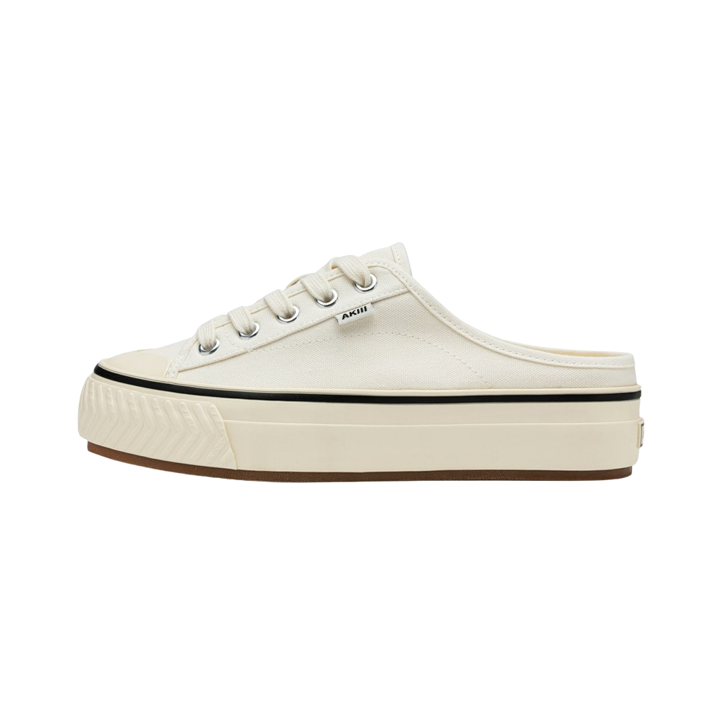 AKIII CLASSIC Bold Mule Sneakers Ivory