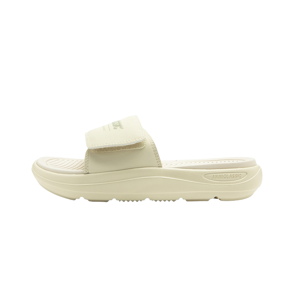 AKIII CLASSIC Dual Cushioning Slide Sandals Cream