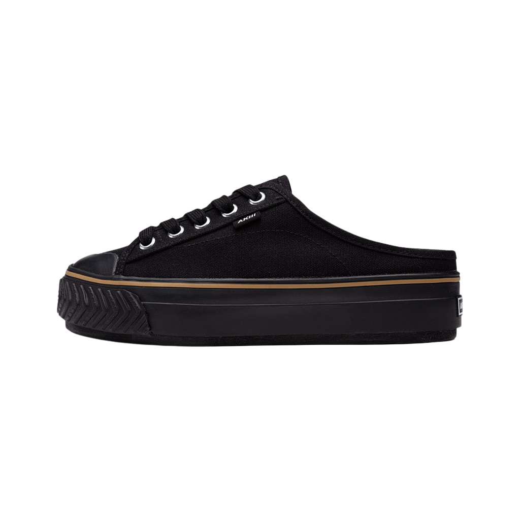 AKIII CLASSIC Bold Mule Sneakers Double Black