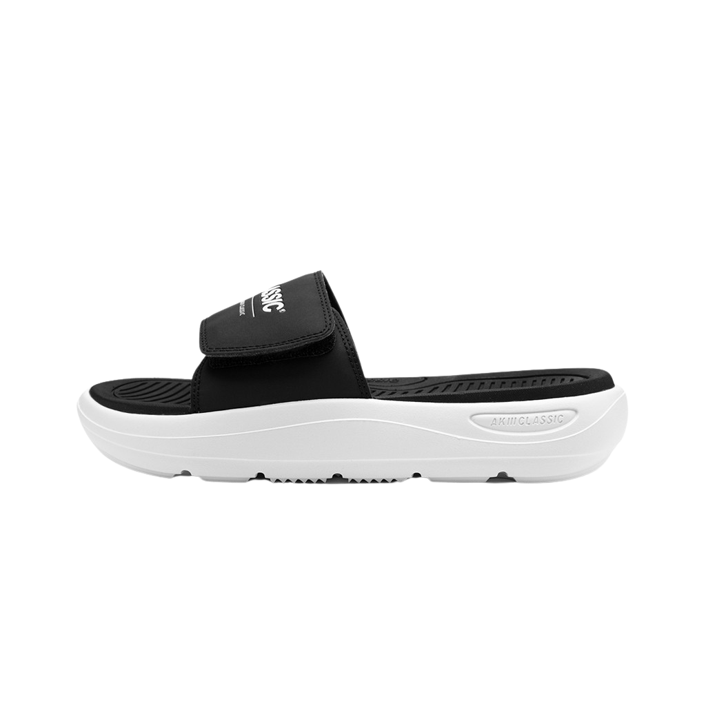 AKIII CLASSIC Dual Cushioning Slide Sandals Black