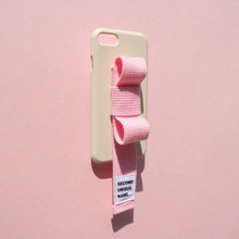 Load image into Gallery viewer, SECOND UNIQUE NAME Sun Case Ribbon Ivory light pink

