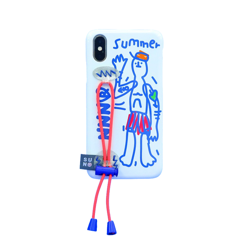 SECOND UNIQUE NAME Sun Case String Glossy White (TWICE use)