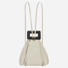 Load image into Gallery viewer, KWANI Square Handle Bagpack Ivory
