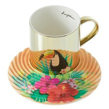 Load image into Gallery viewer, LUYCHO On Flowers Series Toucan (Short Cup 250ml)
