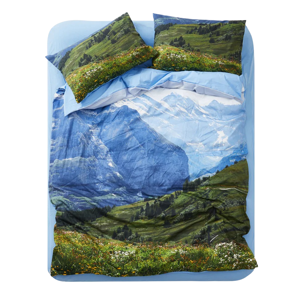 PHOTOZENIAGOODS Bedding Set Swiss Enjoy(3 Sizes)