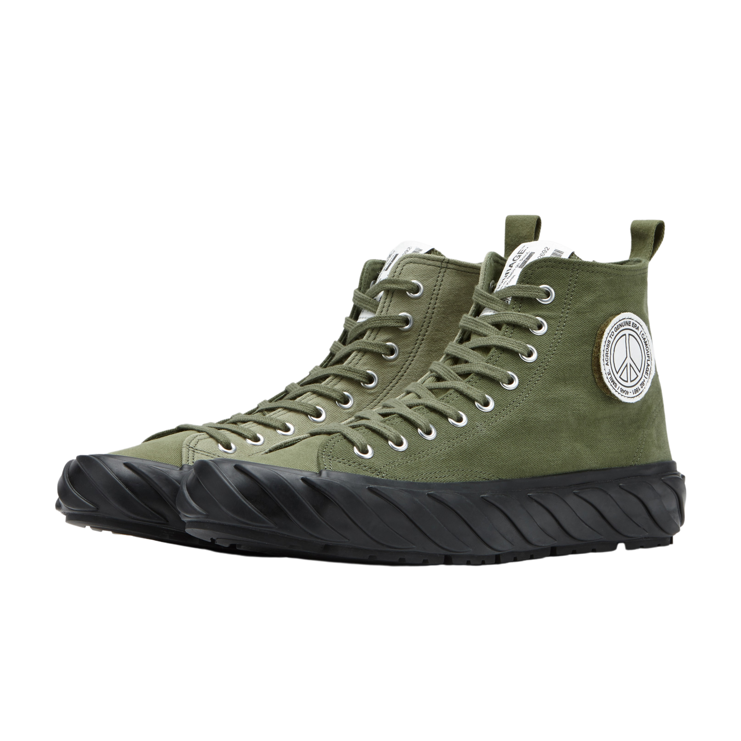 AGE SNEAKERS Top Camouflage Field Cargo