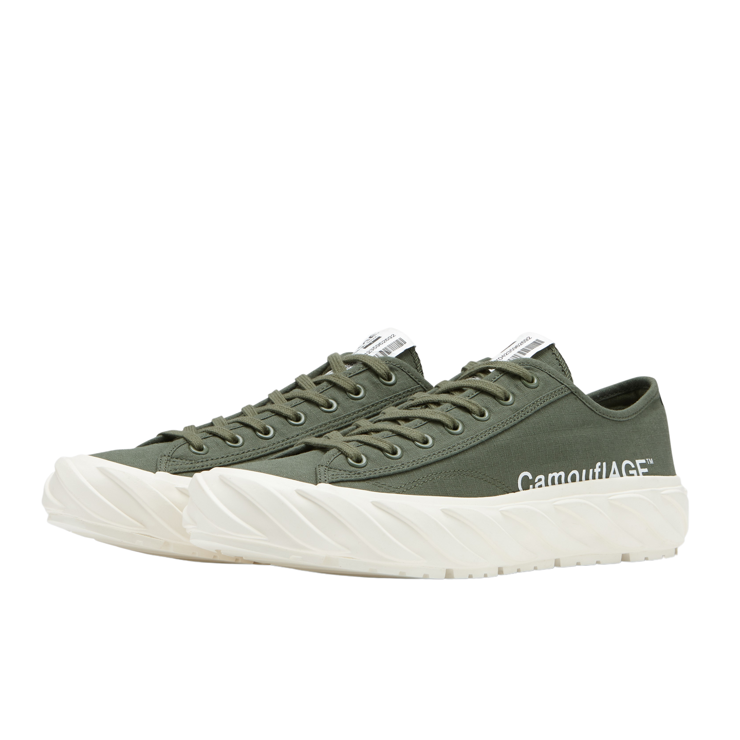 AGE SNEAKERS Cut Camouflage Sage