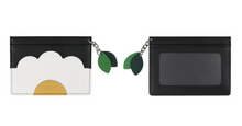 Load image into Gallery viewer, D.LAB Daisy card wallet Black
