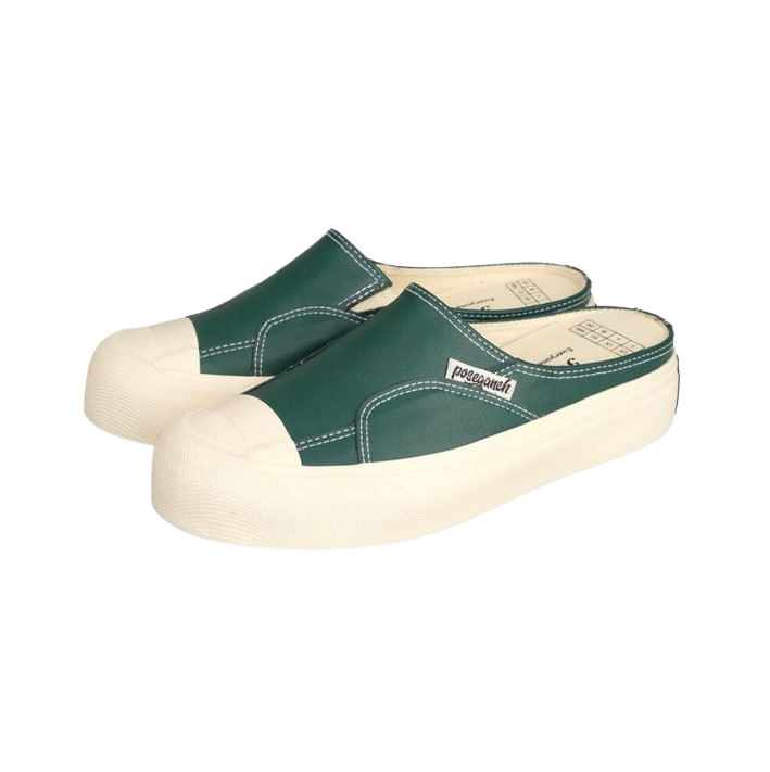POSE GANCH Master Mule Green Sandals