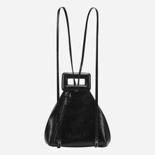 Load image into Gallery viewer, KWANI Square Handle Bagpack Black
