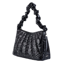 Load image into Gallery viewer, MYSHELL Wavy Shell Large Cross Bag Black
